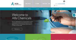 Desktop Screenshot of alfa-chemicals.co.uk